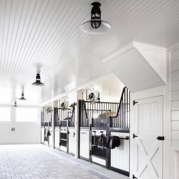 Wallaby Flush Mount Pendant | Courtesy of Tim Lenz Photography and Sequoia Contracting